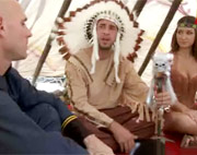 Intercambio de parejas entre indios y vaqueros