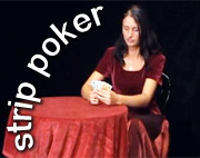 � Una partida de strip poker con la morena rusa ?