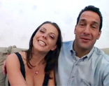 Penny Flame poniendo los cuernos a su marido en directo