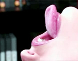 Sophie Evans de secretaria poniendo su boca a disposici�n del jefe