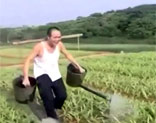 Porno chino rural con pueblerinos agricultores follando
