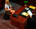 Kayden Kross  follando con un alumno en residencia de estudiante