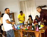 Zafira y un grupo de chicas salidas follando en una fiesta privada