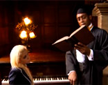 Bibi Noel follando con el profesor negro de piano en el instituto