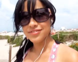 Un d�a haciendo un poco de footing con Abella Anderson